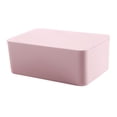 thumbnail image 2 of Household Dustproof Wet Wipe Storage Box Paper Tissue Storage Organizer Case Pink PP, 2 of 8