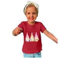 thumbnail image 1 of Qiopertar Haut à Manches Courtes Imprimé Nain de Pâques pour Enfants Garçons Filles Mode Col Rond en Solde à Moins de 5$ en Solde, 1 of 4