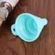 thumbnail image 5 of Mini embudo plegable JShteea de silicona herramienta de cocina azul, 5 of 9