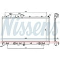 thumbnail image 3 of Nissens 67725 Radiator W/Integrated Transmission Oil Cooler, 3 of 4