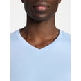 thumbnail image 4 of George Men's and Big Men's V Neck Tee with Short Sleeves, Sizes S-3XL, 4 of 5