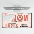 thumbnail image 4 of I'm a Abyssinian Mom and a Registered Nurse Nothing Scares Me Desk Mat Full Keyboard Mouse Pad Cat Lover Kitten Owner Gifts Large Mousepad - 00002, 4 of 5