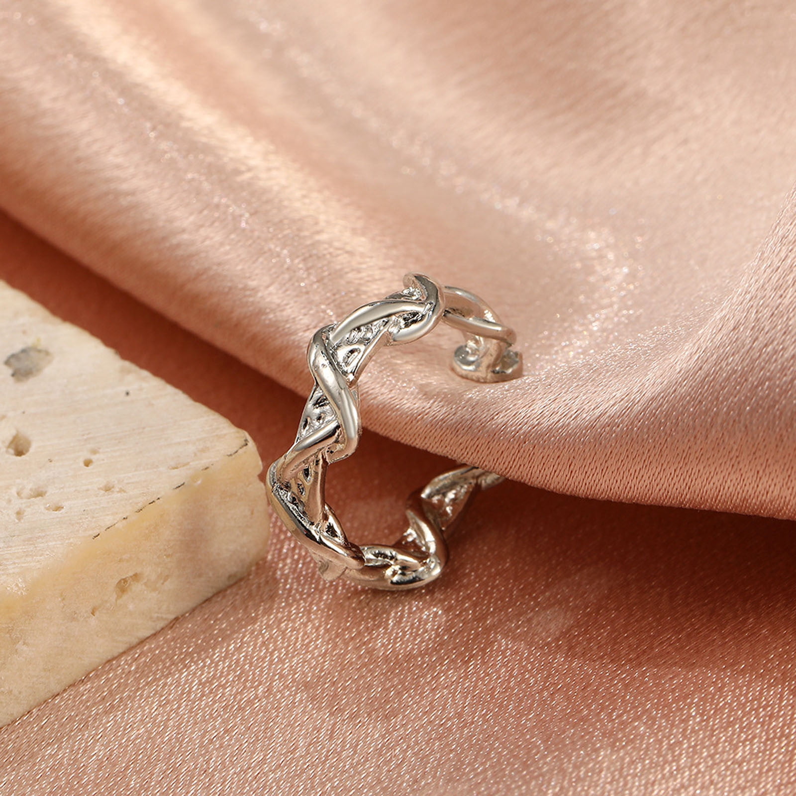 jovati Irregular Ring Two-piece Index Finger Ring