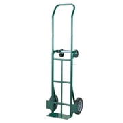 Harper Trucks Super Steel Convertible Hand Truck, 700lb Cap., Solid Rubber Flat-Free Wheels