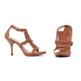 thumbnail image 2 of Brown Fringe High Heel Shoes Women's Adult Halloween Accessory, 2 of 3