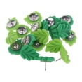 thumbnail image 6 of 20/30/50Pcs Leaf Push Pins Cork Notice Board Pushpin Decorative Thumb Tacks, 6 of 10