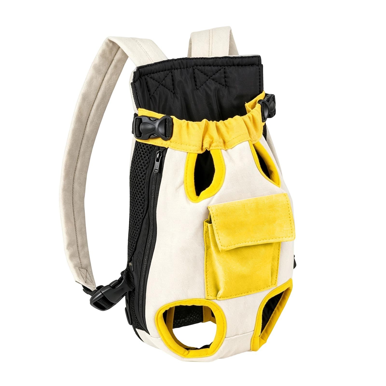 Pet Carrier Backpack Portable with Legs Out Design Lightweight Cat Dog Chest Bag with Adjustable Straps Front Carry for Hiking Travel Camping Walking Durable Daily Use S