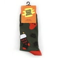 thumbnail image 2 of OoohYeah Funny Crew Socks for Men Xmas Socks, Novelty Cool Cotton Socks,Naughty Or Nice, 2 of 3