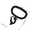 thumbnail image 2 of Raindrops 1Set Kettlebell Handle Converter Compact Design Black Color PP and Iron Material Portable Fitness Accessory, 2 of 8