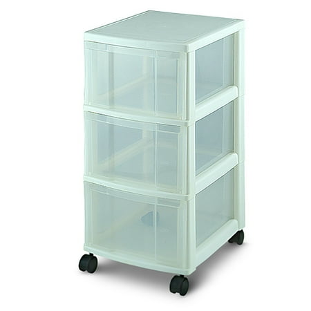 Iris Organizer Storage Chest, White
