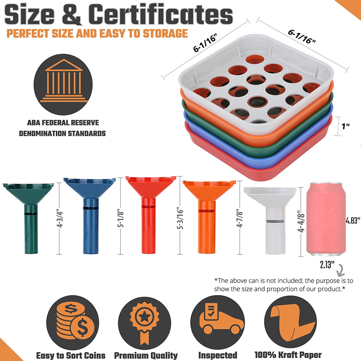 Coin Counters Tubes & Coin Sorters Tray‚ 5 C Ubuy Costa Rica