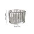 thumbnail image 3 of Nsxcdh Candle Cup Tea Candle Glass Light and Shadows Romantic Candle Dinner Props Aromatherapy Candlestick Small Candle Cup Holiday Atmospheres Layout, 3 of 7