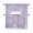 Purple, variant on Vintage Chartreuse Starfish Kitchen Curtains Sets 36 Inch Length with Valance, Summer Coastal Beach Marine Swag Valances and Tiers Curtain Set Drapes Swag Curtains for Living Room, Bathroom, Cafe