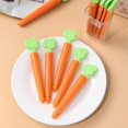 thumbnail image 3 of Bangus Sealing Clips for Food Packages Clips Lovely Carrot Shape Chip Clips with Refrigerator Magnet Holder Box Bread Bags Clips for Kitchen Use, 3 of 6