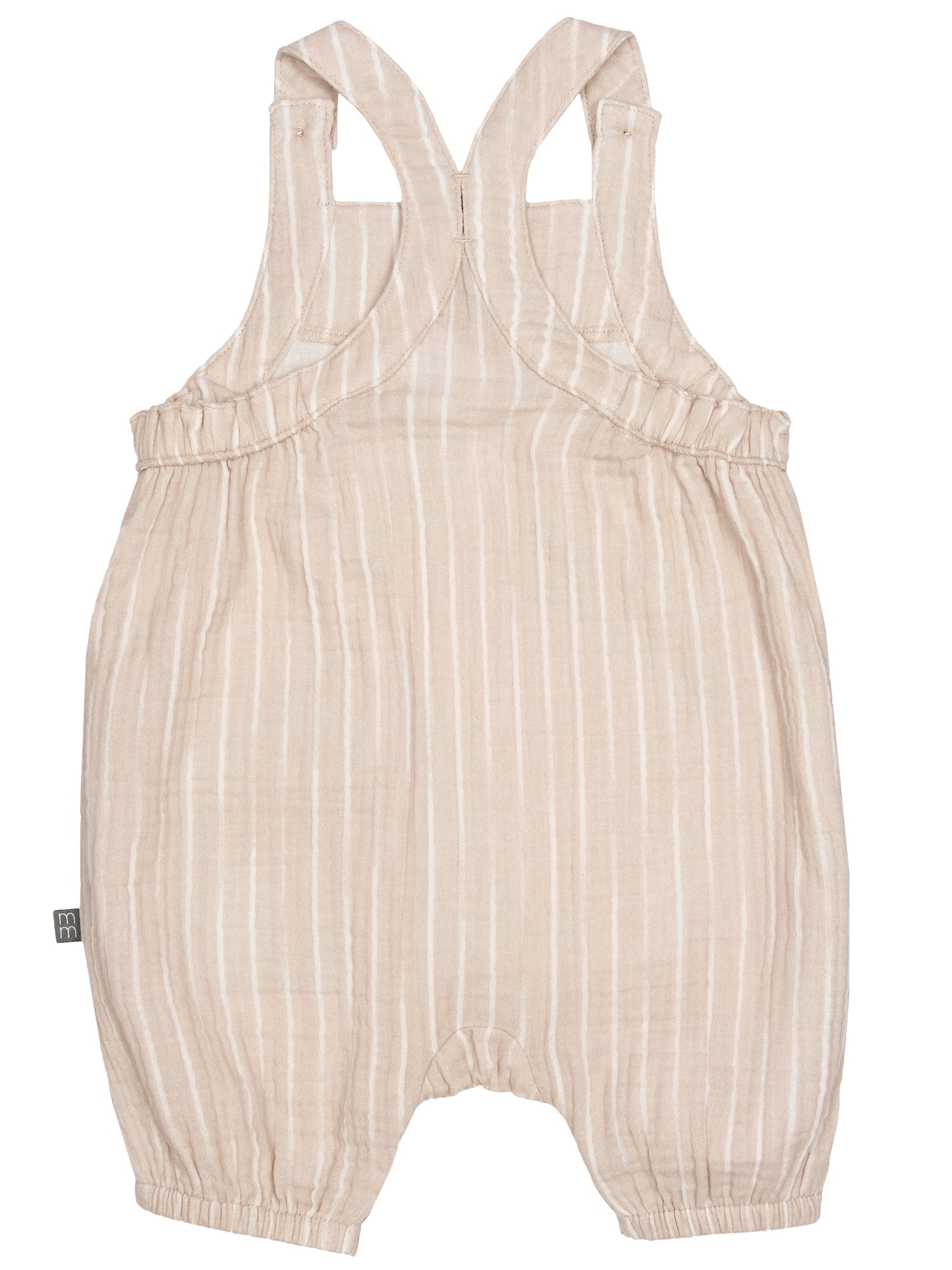 Modern Moments by Gerber Baby Boy Sleeveless Romper with Shoulder Straps, Sizes 0/3M - 24M