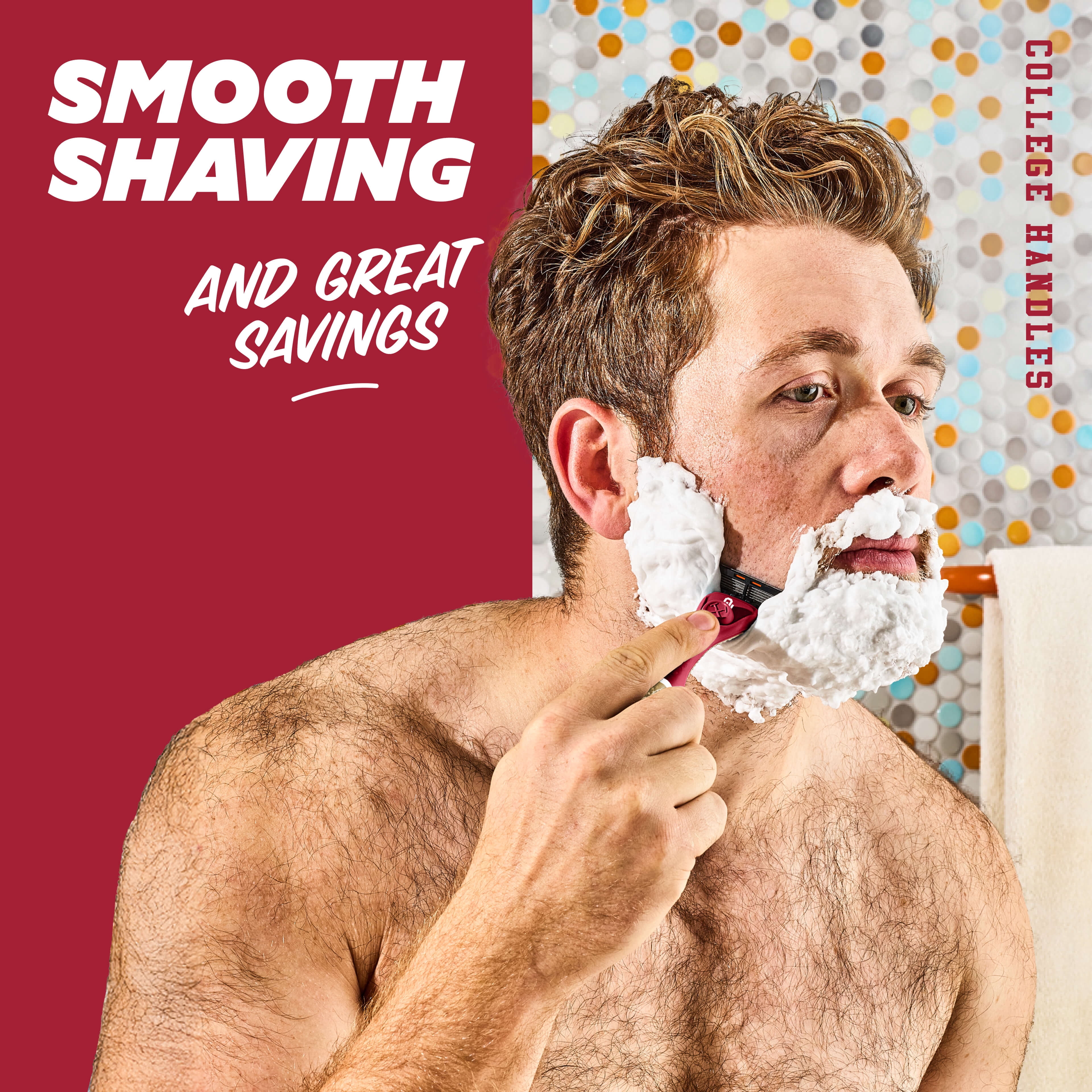 Dollar Shave Club Oklahoma 6-Blade Razor Starter Set With Limited-Edition Handle