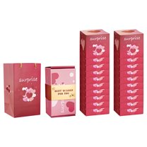 Exploding Heart Surprise Box for Valentine's Day - DIY Gift Box with Pop-Up Card, Fun & Romantic Kit for Anniversary or Proposal