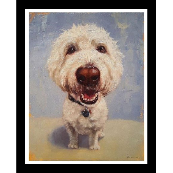 MOLLY, By Lucia Heffernan-Framed Art