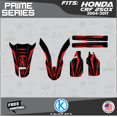 thumbnail image 2 of Kalair GFX Graphics Kit for Honda CRF250X (2008-2017) Prime Series, 2 of 5