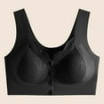 thumbnail image 4 of Women's Thin Seamless Vest Soft Support Large Chest Small Half Fixed Cup Breathable Bra One Shoulder Sports Bra Top Work Out Bras Bras plus Size Padded Bra No Underwire Woman Sports Bar Comfort Lift, 4 of 5