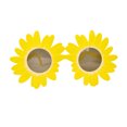 thumbnail image 1 of Gafas de girasol, divertidas gafas de payaso para adultos, disfraz de película de terror para verano, playa, piscina, fiesta, Halloween, cosplay., 1 of 8