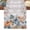 Blue Green Orange, variant on Thanksgiving Fall Short Table Runner 36 Inches Long, Autumn Eucalyptus Leaves Blue Pumpkins Cotton Linen Table Runners Dresser Scarves, Fabric Tabletop Scarf Furniture Cover for Dinner Party 13"x36"