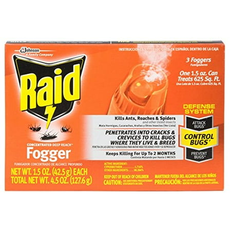 Concentrated Deep Reach Fogger - Kills Ants Roaches & Spiders (Best Way To Kill Spiders)