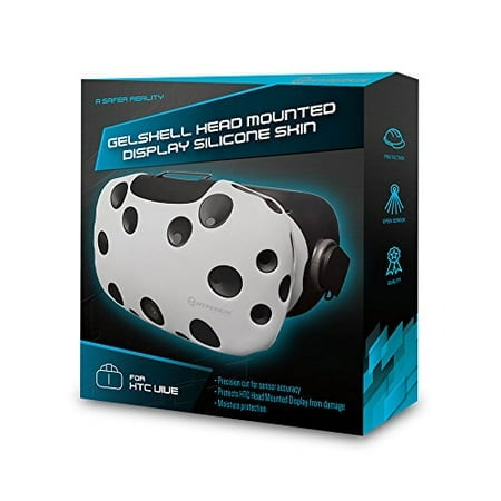 Hyperkin Casque en Coquille de Gel Peau de Silicone pour HTC Vive (Blanc)