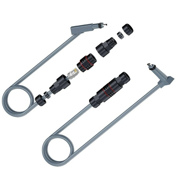 For Starlink for Gen2/V2 Ethernet Cable Adapter (2 Pack X 3.3ft/1m)