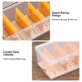 thumbnail image 4 of Uxcell Cable Organizer Box, Cord Management Plastic Box with Lids & Removable Dividers, 4 of 7