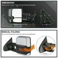 thumbnail image 4 of Spec-D Tuning Power + Heat Extend Tow Mirrors with Led Signal + Clearance Light Compatible with 2014-2018 Chevy Silverado GMC Sierra Left + Right Pair, 4 of 7