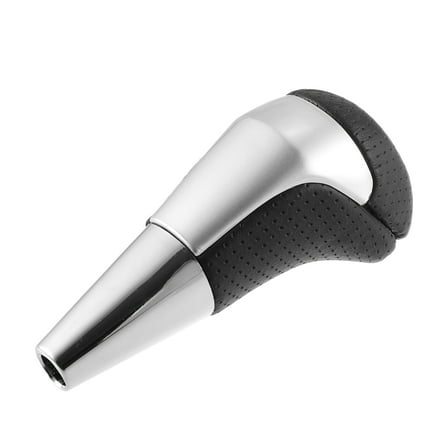 Unique Bargains Gear Shift Knob Stick Shifter for Toyota Land Cruiser 2016-2021 4Runner 2003-2021 Black Silver Tone