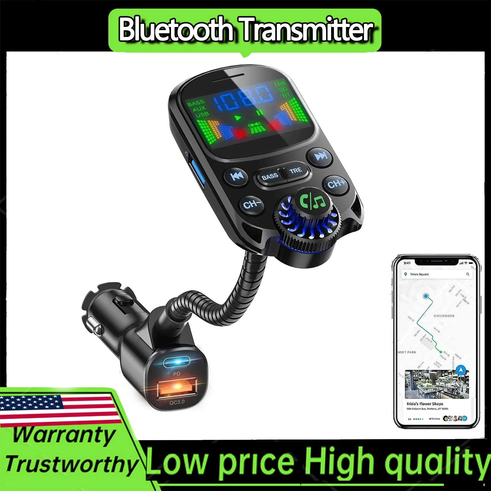 Bovee 1000 - Wireless Bluetooth Music Interface Adaptor for Audi