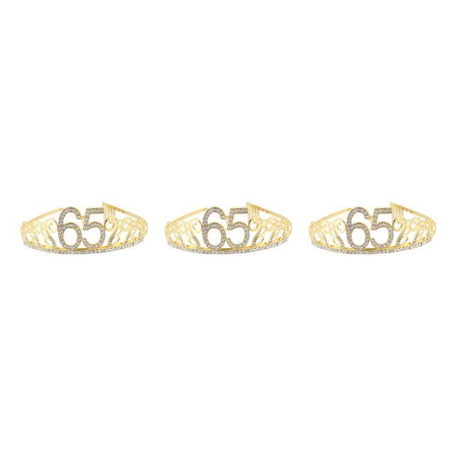 Guardurnaity Diadema para fiesta de cumpleaños, accesorios de decoración para celebración, tocado brillante para chicas jóvenes, adorno para Type1 NO1