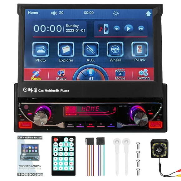Car Player,With Radio Link Din Car Tf/usb/aux-in Mirror Link Picture Wheel With Car Stereo Hands-free Picture With Car Stereo 7 Radio Inch Din Player Support Tf/usb/aux-in Stereo With Radio Bt