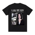 thumbnail image 1 of Lana Del Rey T-Shirt à Manches Courtes Motif Mode Coton Respirant--Youyoupin, 1 of 4