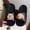 Black, variant on Girls Athletic Sneakers Round Toe Hook Loop Closure Flat Sole Shoes for Kids School Play Walking Flats Sneakers US :6