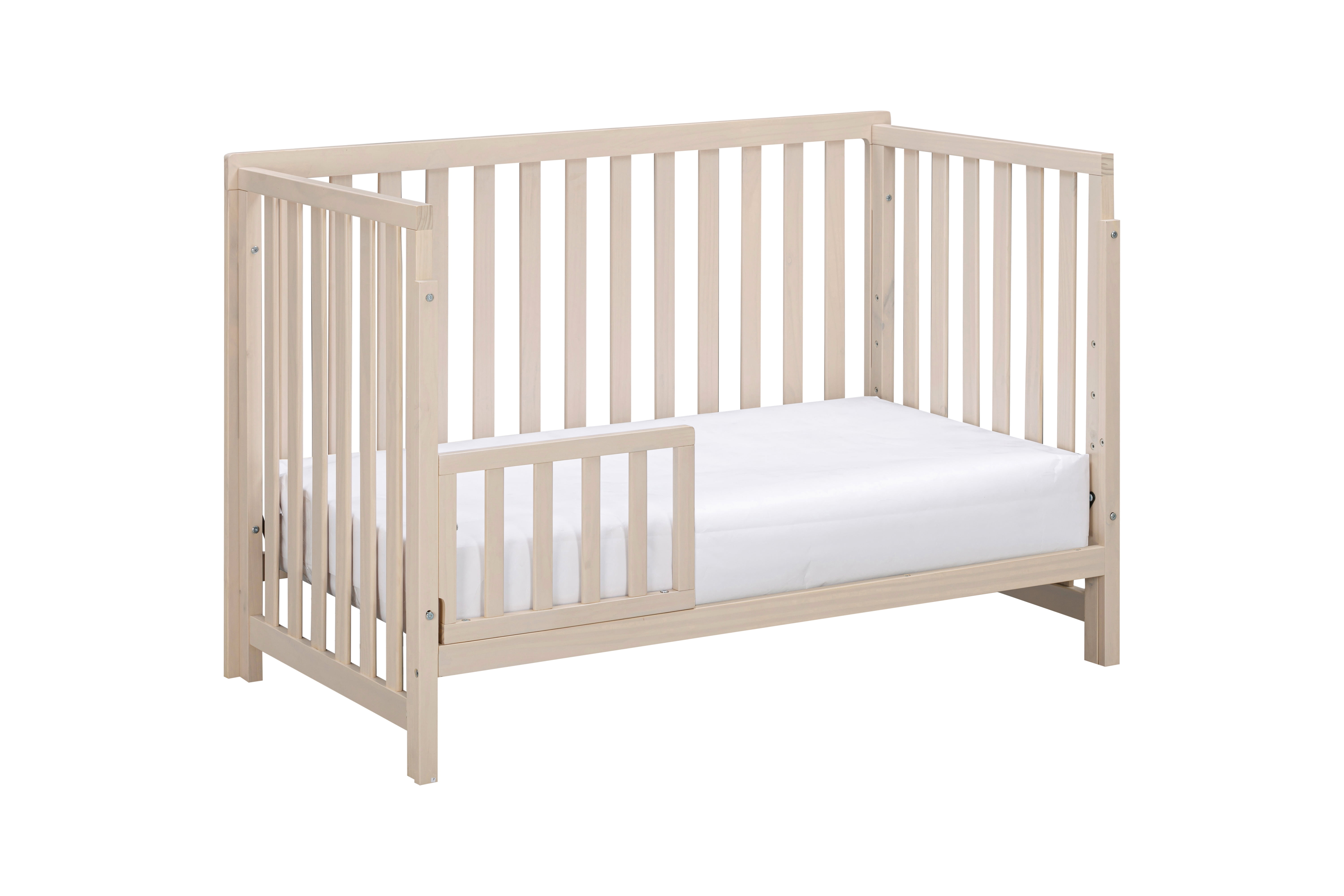 Suite Bebe Reign Toddler Guardrail and Stabilizer Bar in Washed Natural