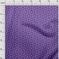 thumbnail image 3 of oneOone Georgette Viscose Violet Fabric Leaves Sewing Craft Projects Fabric Prints By Yard 42 Inch Wide, 3 of 5