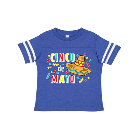 

Inktastic Happy Cinco De Mayo-sombrero Gift Toddler Boy or Toddler Girl T-Shirt