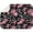 Cameosa-90, variant on Microfibre Drying Mat for Kitchen Pink Rose Black Vector Image Dish Drying Drainer Mat Absorbent Pioneer Drying Mat Washing Up for Glass, Plate & Cup 16inch X 18inch