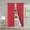 RED, variant on Gorgeous Home Linen 2PC Red Solid Matte Color Window Lined Panel Curtain Rod Pocket 37" Width X 84" Length (each) Panel