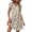 Print 3, variant on Spring Summer Dresses for Women Casual Ruffle Sleeve V Neck Loose Swing Sundresses with Pockets Printed 5 S