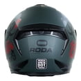 thumbnail image 4 of Casco Roda Revenge Pro Verde Mate Outbreak S Abatible Verde L, 4 of 8