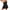 Black, variant on Xsylife Women's Summer One Shoulder Rompers Sleeveless Belted Shorts Loose Jumpsuit with Pocket