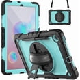 thumbnail image 1 of Samsung Galaxy Tab S6 Lite Funda Protectora de 10.4 Pulgadas con Soporte Giratorio de 360 ° (Azul Claropc), 1 of 9
