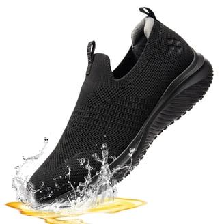 Shoes For Crews Everlight ECO Men's Shoes - Featherweight Slip-Resistant Sneakers With Trip Protection, Black