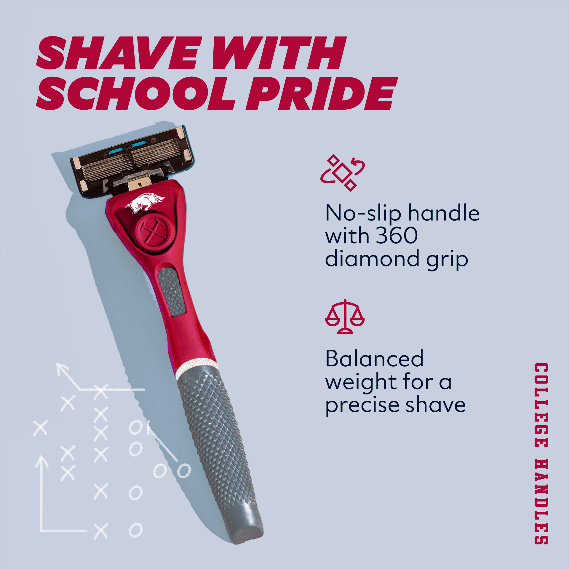 Dollar Shave Club Arkansas 6-Blade Razor Starter Set