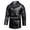 Black, variant on IROINNID Men's Long Sleeve Faux Leather Mid-Length Hoodie Jacket Solid Color Comfy Autumn And Winter Baseball Uniform Leather Jacket Leather Jacket
