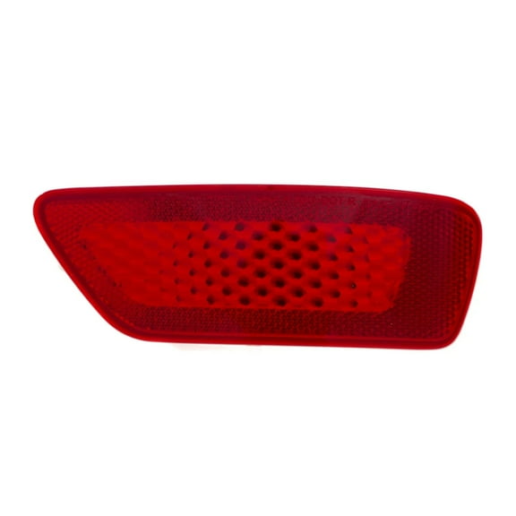 KarParts360 For Dodge Journey 2011-2020 Bumper Reflector Passenger Side | Rear | CAPA | Red Lens | Plastic Lens And Housing | Snap-In Attachment | Replacement For CH1185100, CH1185100C | 57010720AC